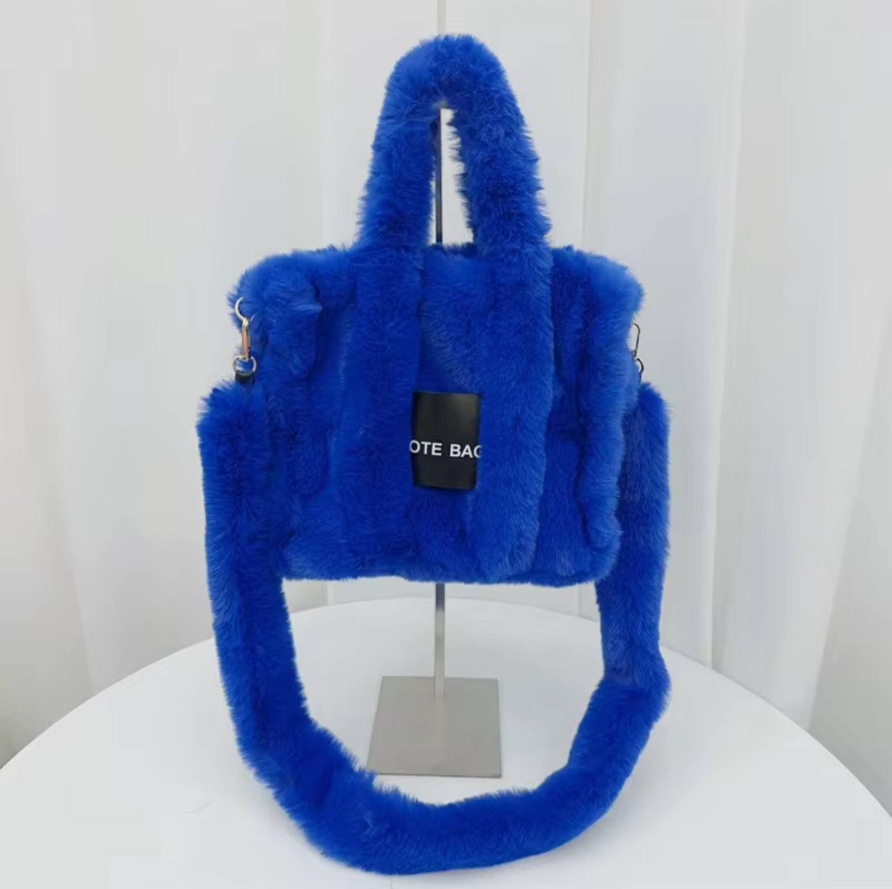 Fuzzy faux fur winter bag *pre order*