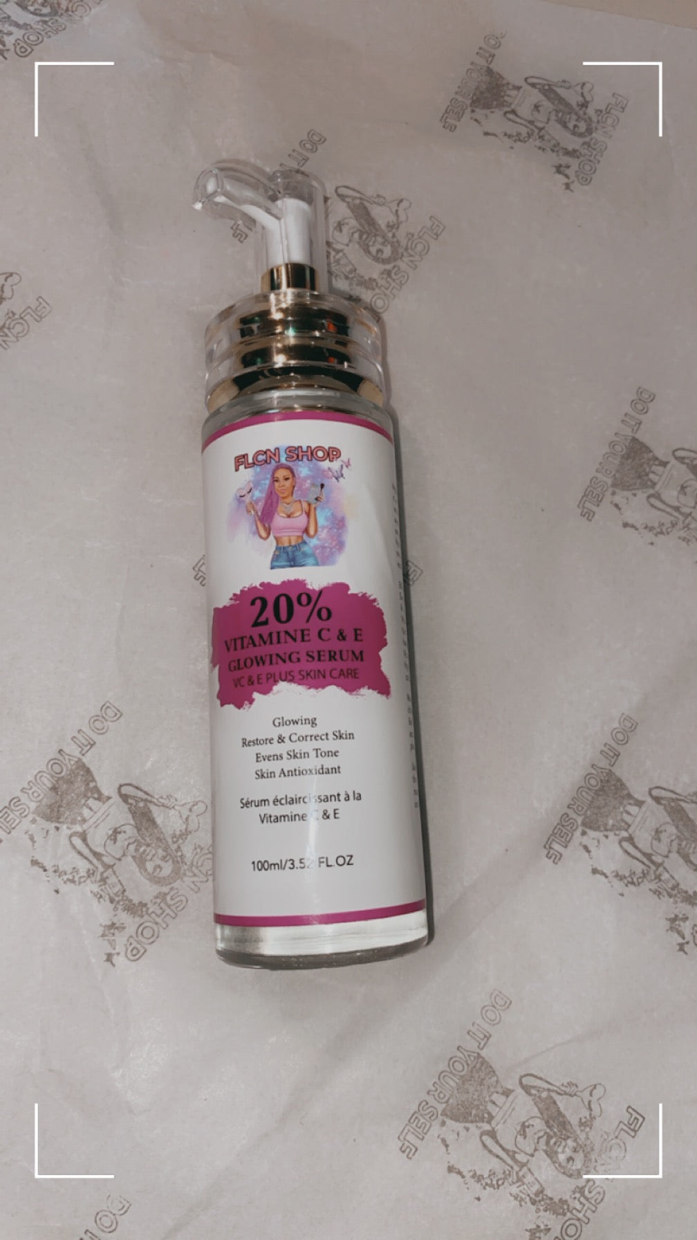Glowing serum