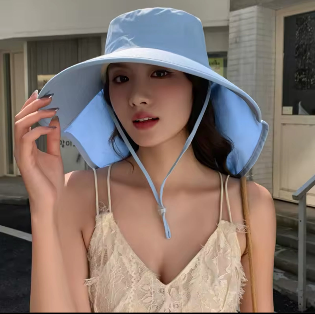Sun bucket hat