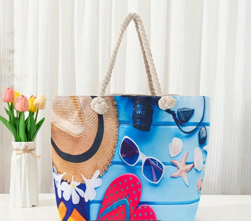 Beach bag.