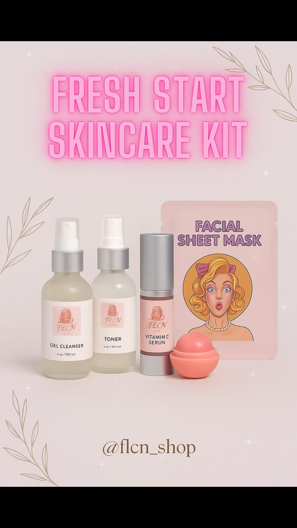 Fresh start skincare kit