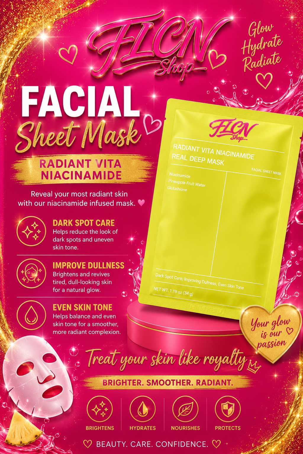 FLCN shop facial mask