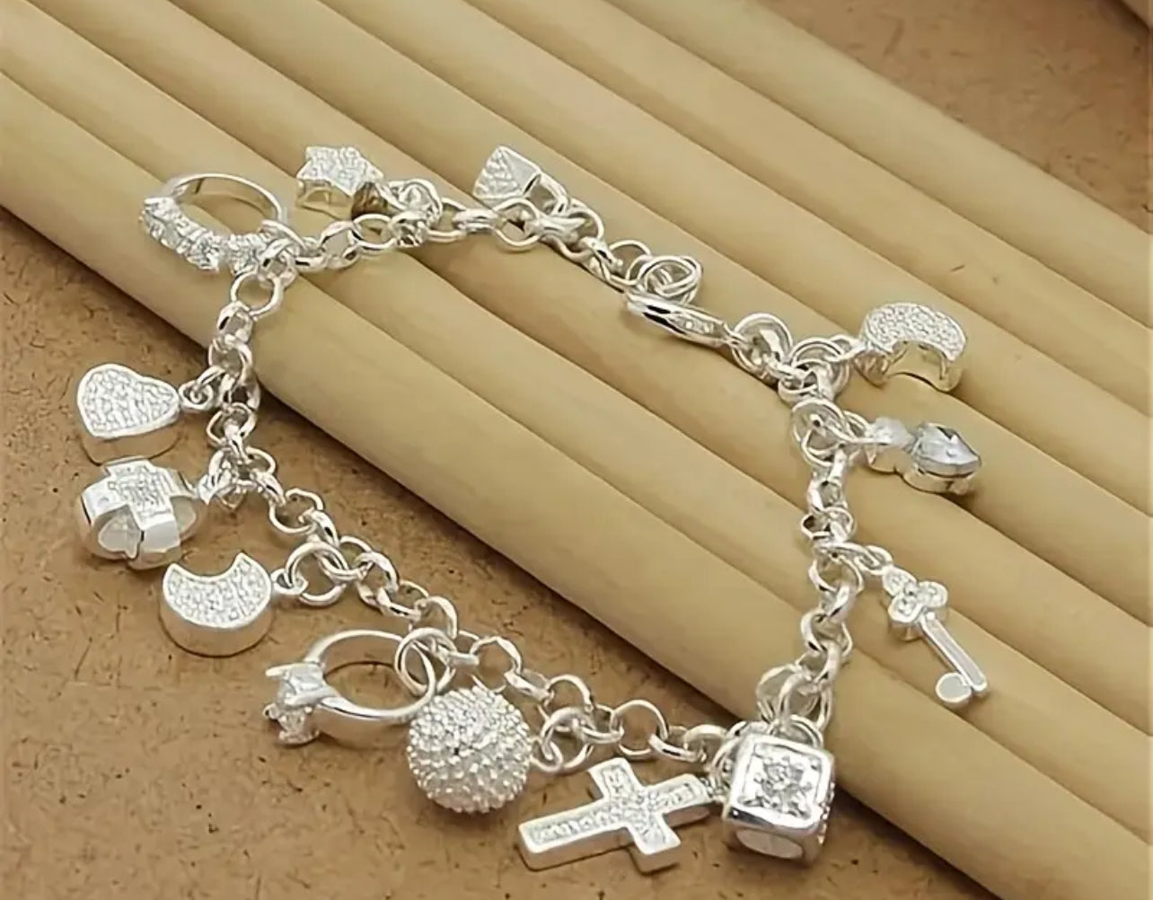 Bracelets with charms