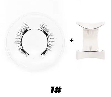 3D magnetic lashes with clip tweezers