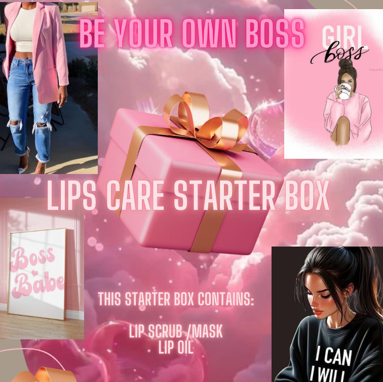 Be your own boss Lips care starter box