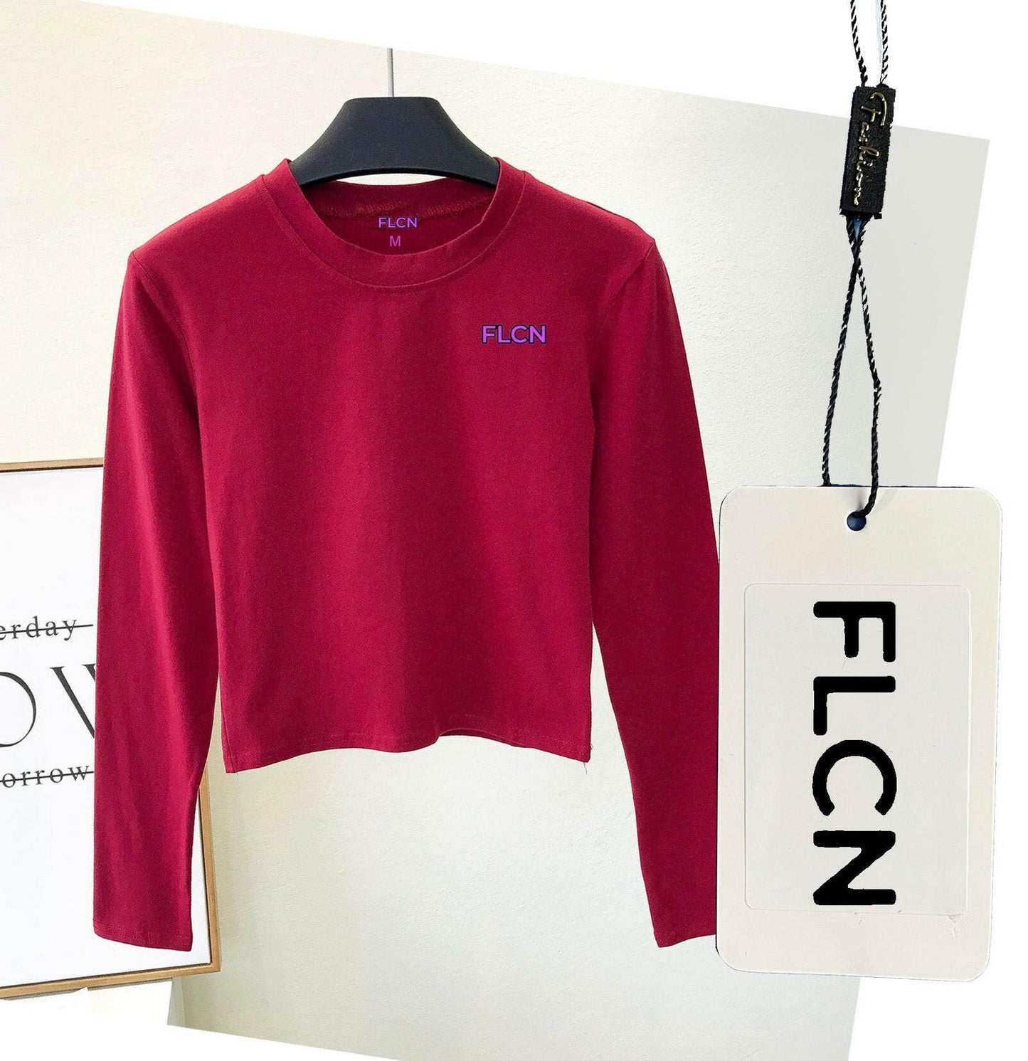 FLCN long sleeves crop top.