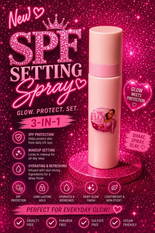 SPF setting spray