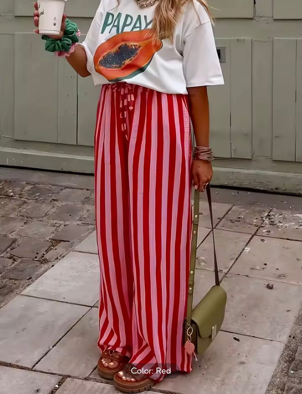 Stripped pants