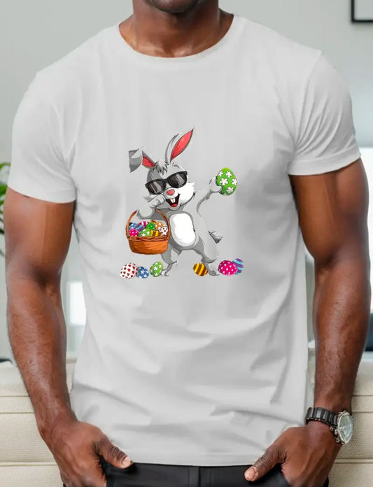 Men bunny design tees