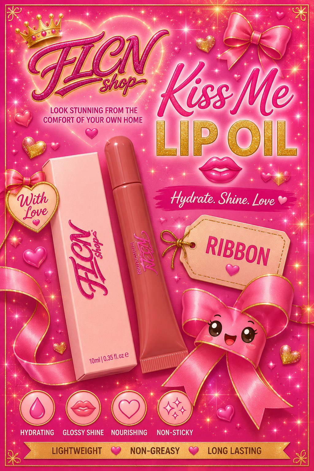 Kiss me lip oils