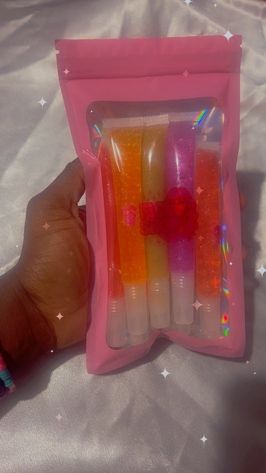 8pcs lip oils bundle