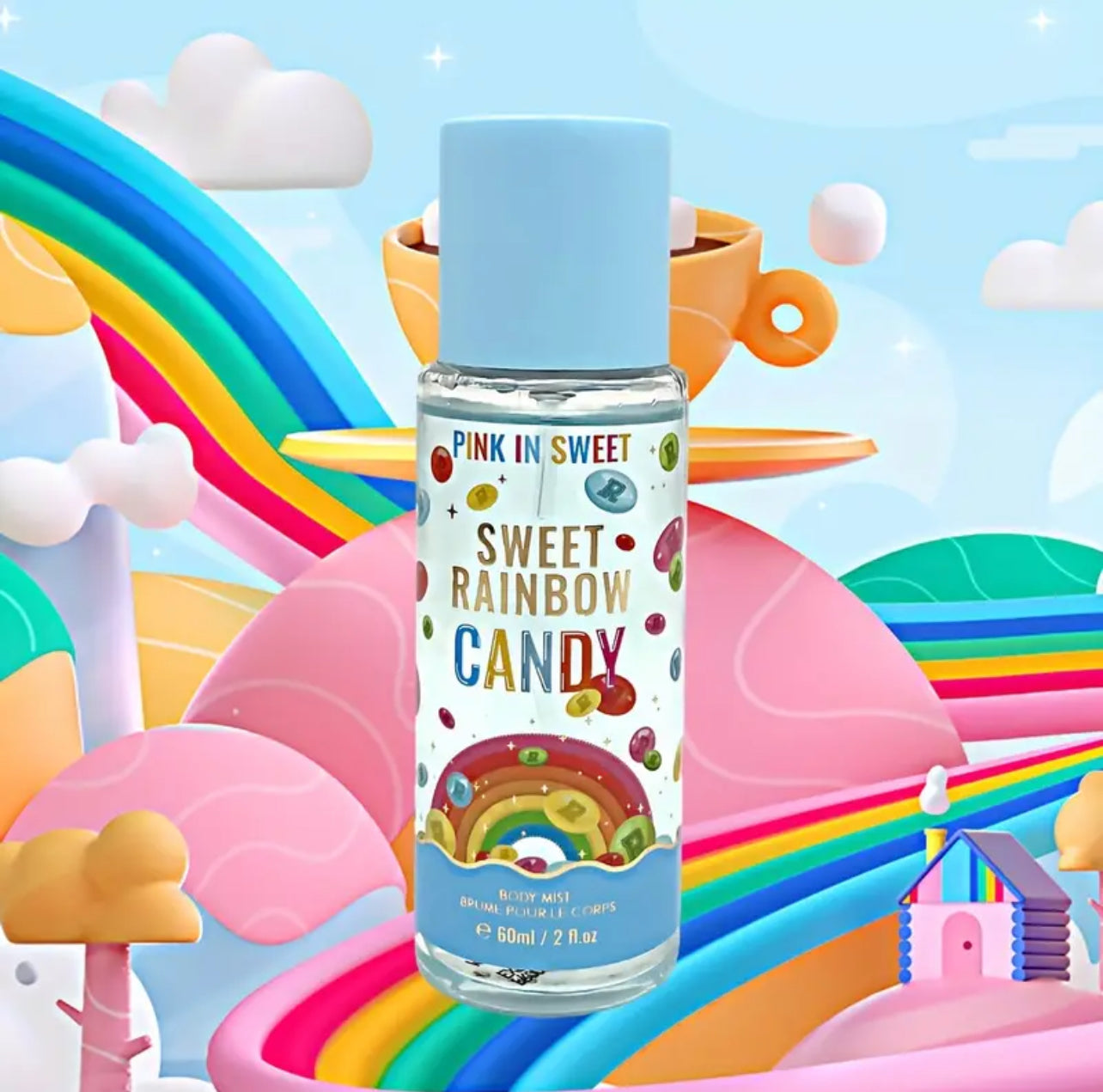Fruity body spray