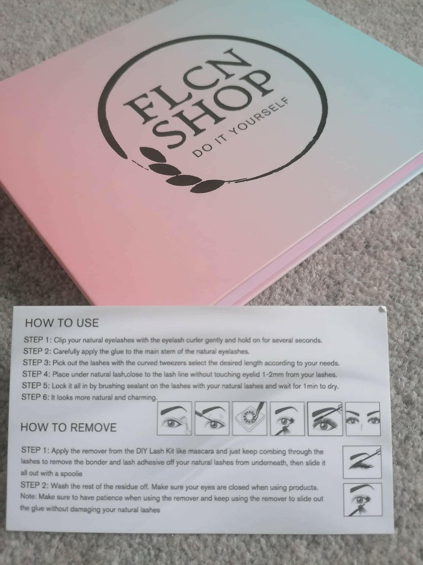 FLCN DIY Lash Extensions kit.
