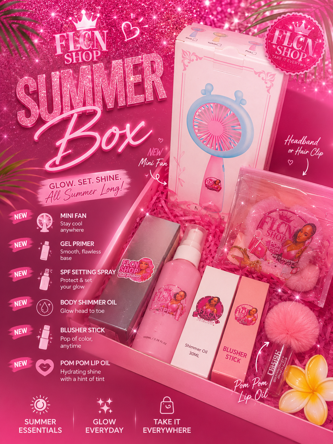 🌞 Summer Box Glow Set 🌞