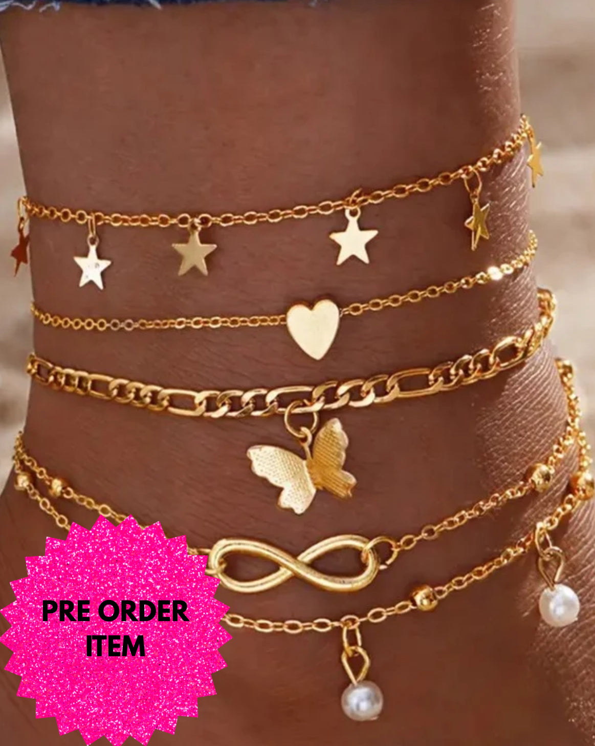 Anklets set