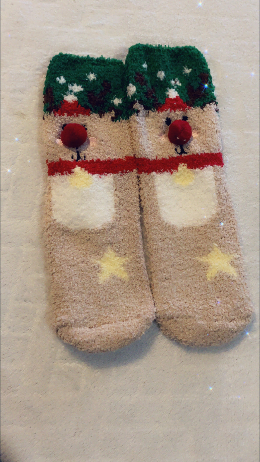 Ladies warm Christmas socks