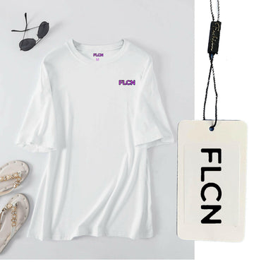 FLCN oversized tee shirt.