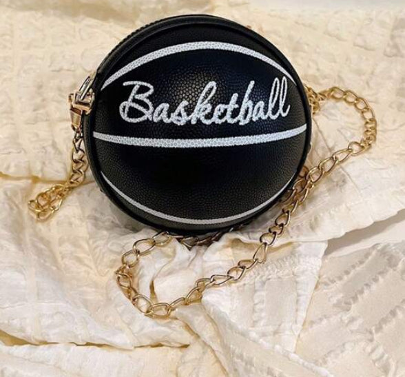 Small cute basketball cross bag