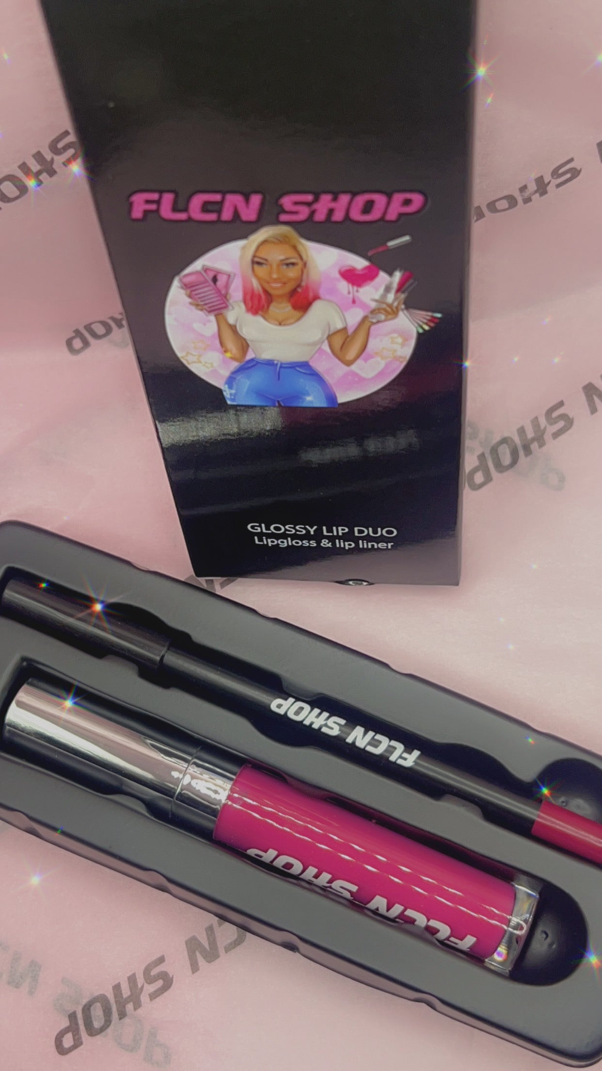 Glossy lip kit