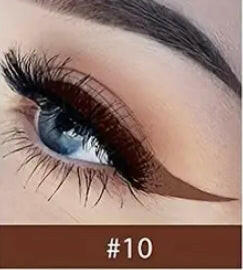 Coloured eyeliner.