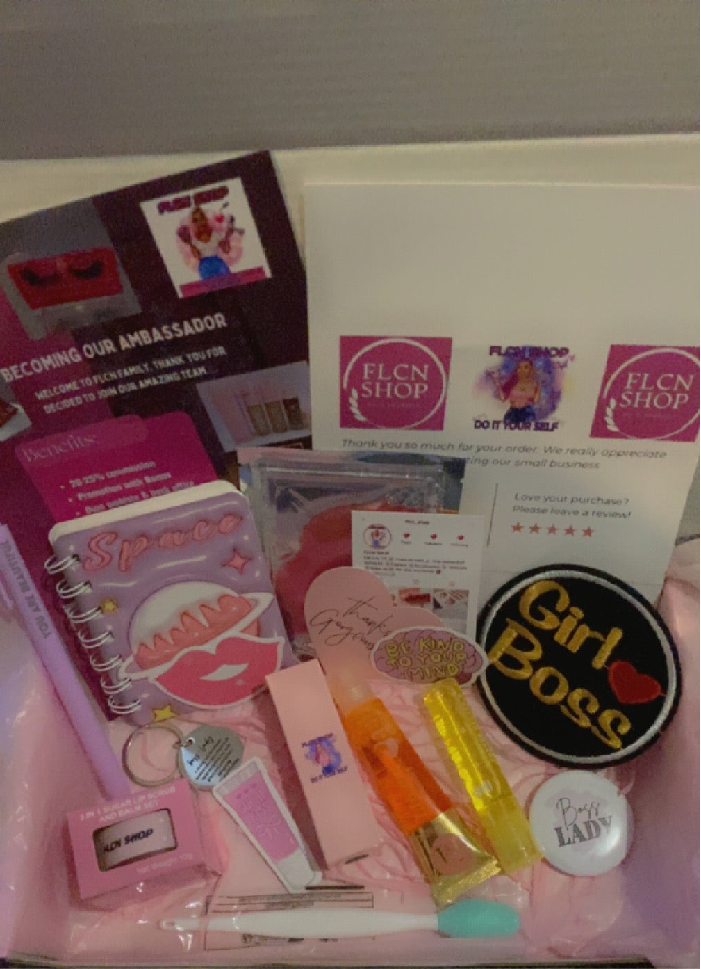 Be your own boss Lips care starter box