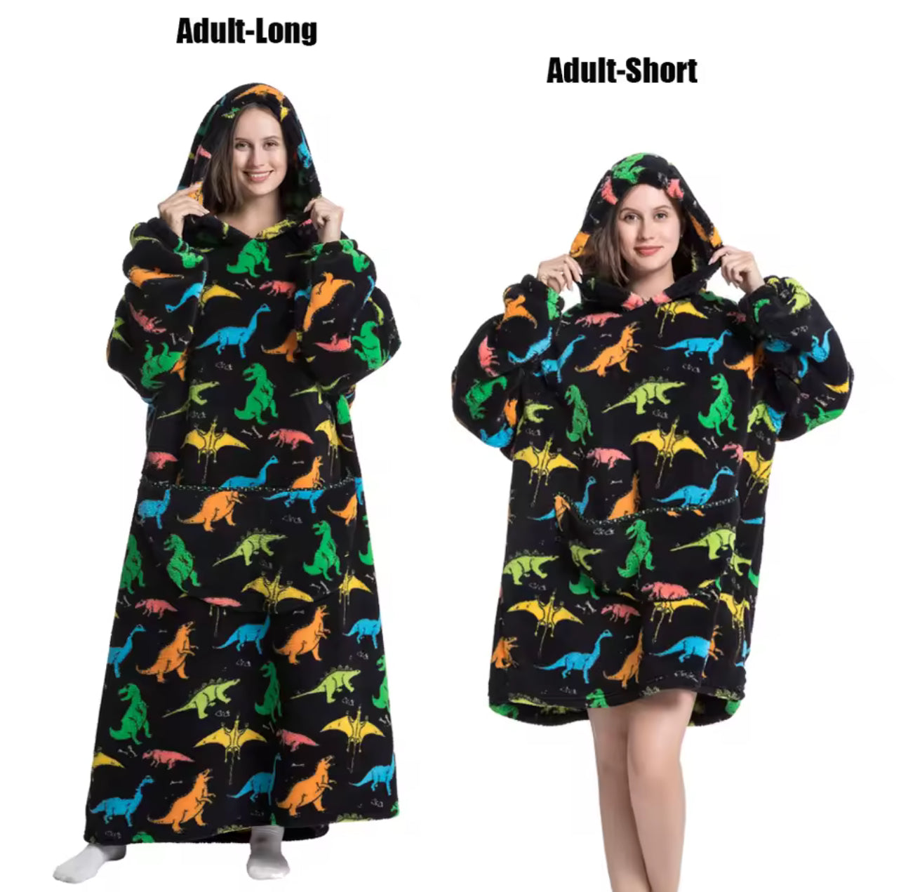 Oversized unisex blanket hoodies ( long and short available )