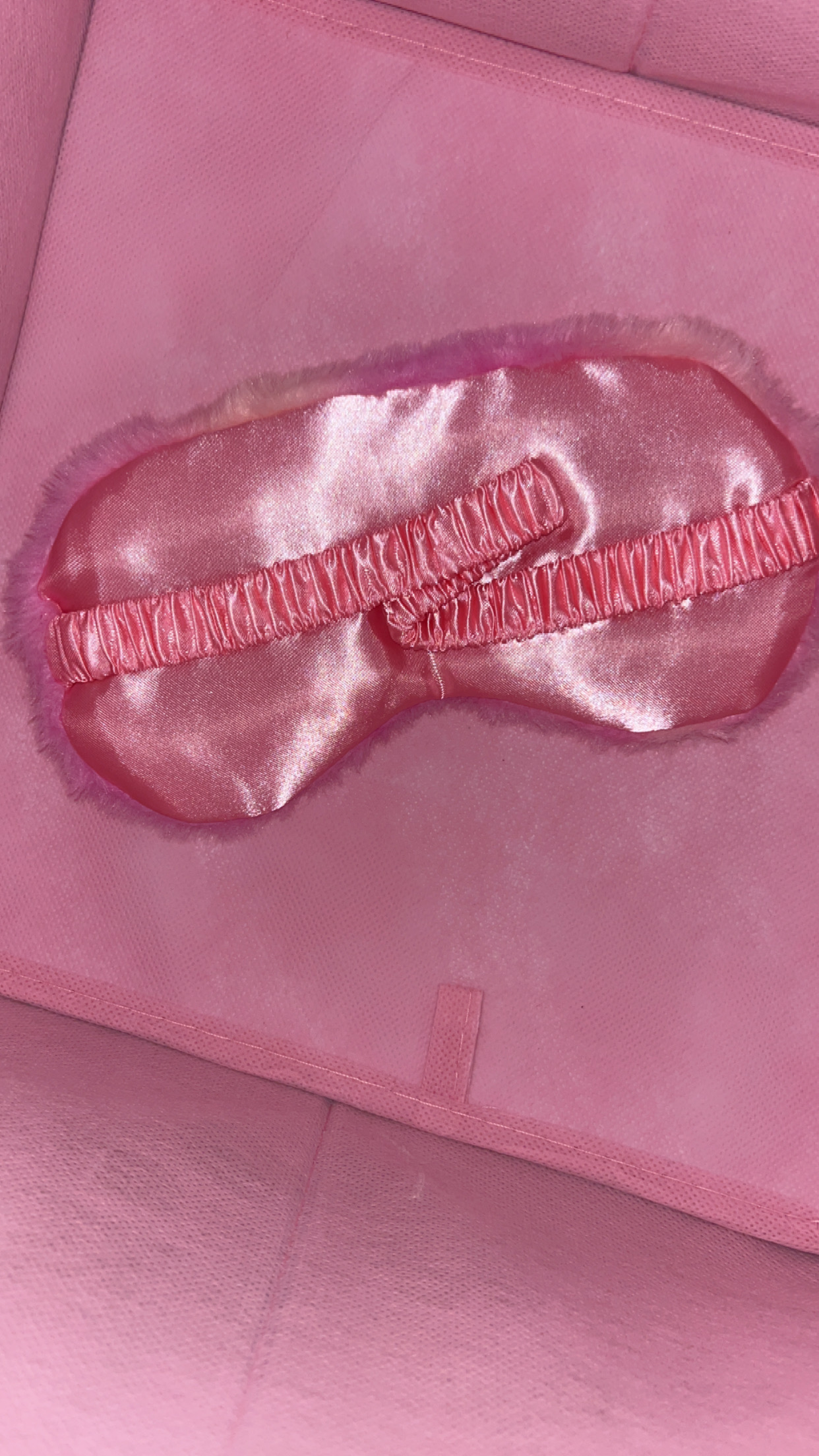 Fluffy sleep mask