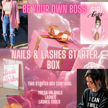 Be your own boss Nails & Lashes starter box