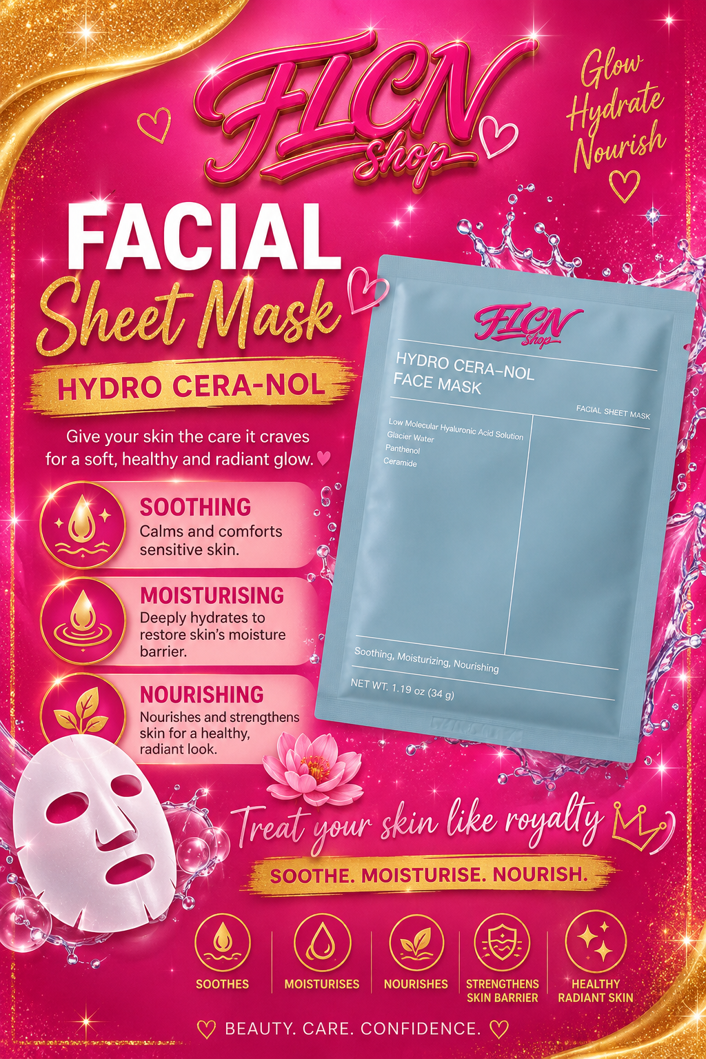 FLCN shop facial mask