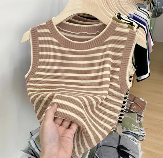 Strip tank top