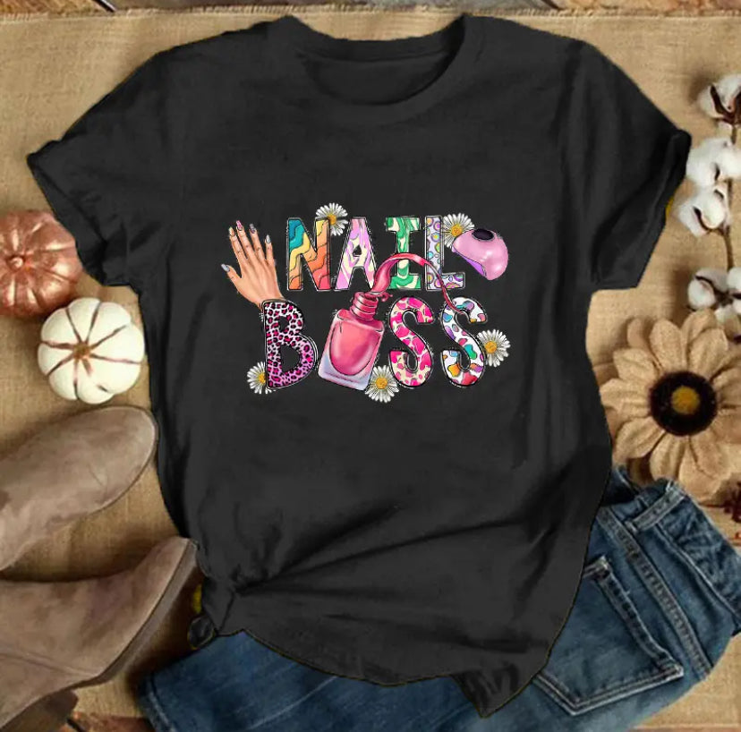 Nail boss T-shirt