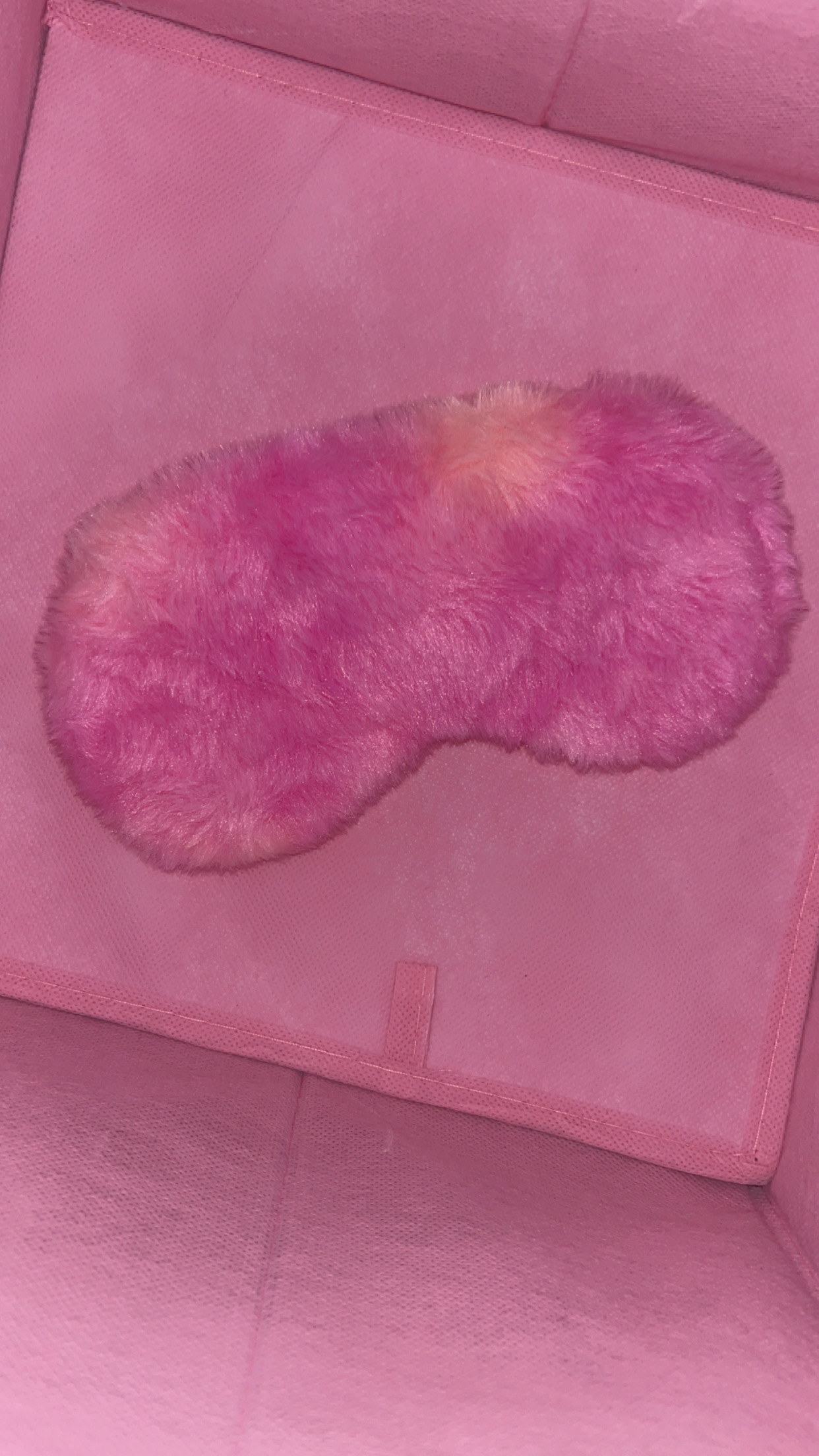 Fluffy sleep mask