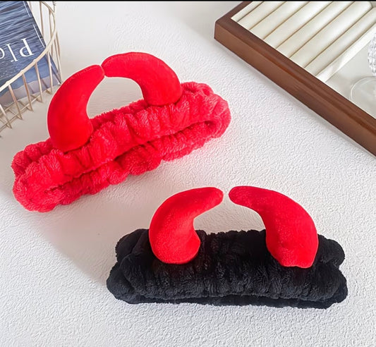 Devil horn 2 pcs headbands