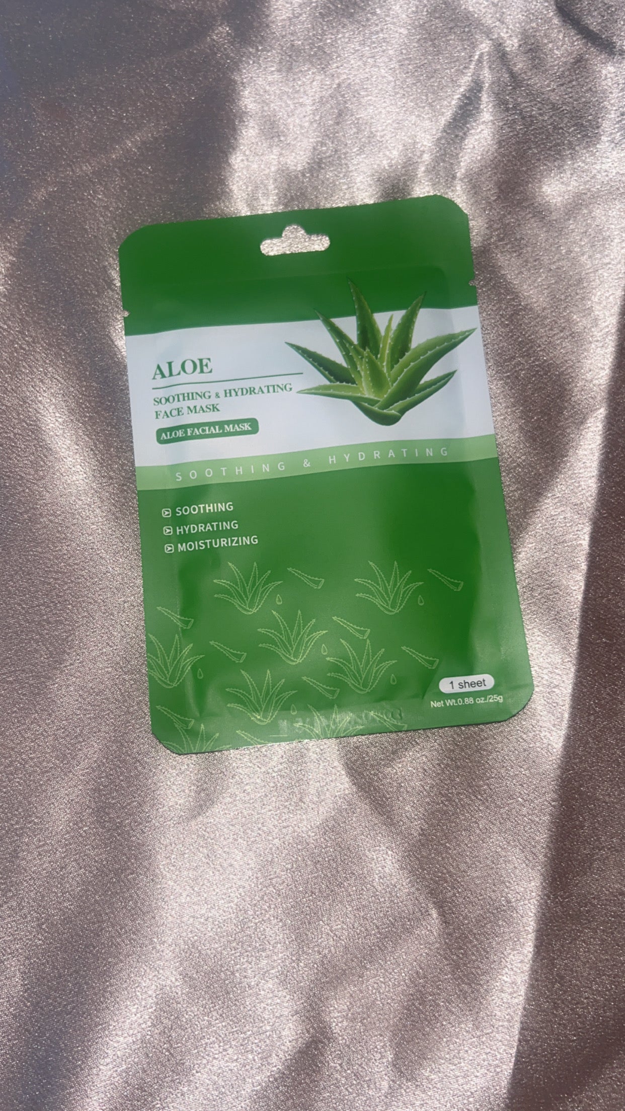 Gel face mask