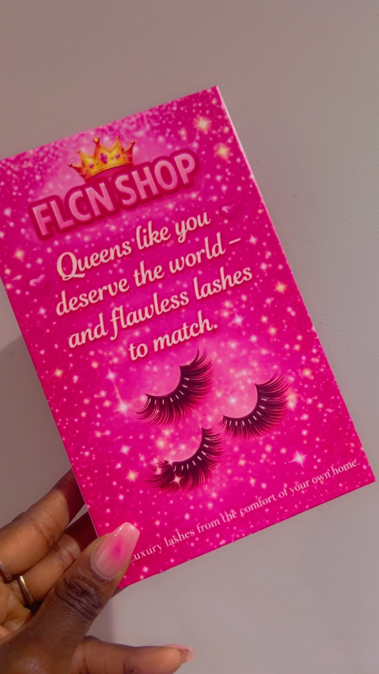 FLCN shop flawless fluffy lash book