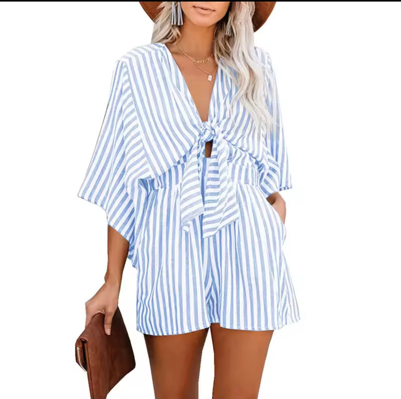 Stripped jumpsuit