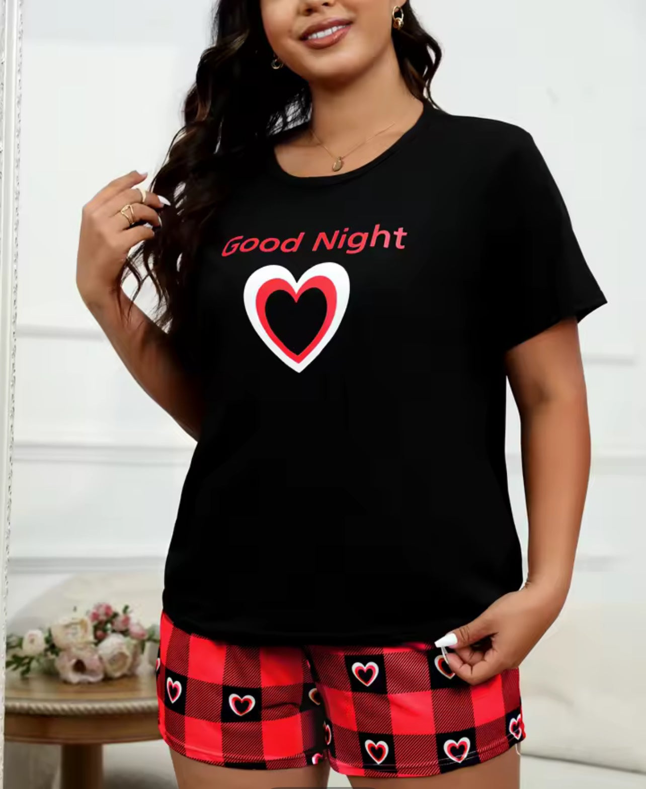 Plus size good night pyjamas