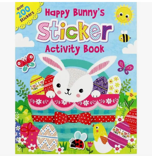 Happy bunny sticker activity book for kids * pre order*