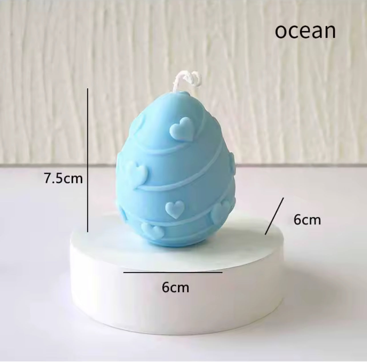 Easter egg candle * pre order*