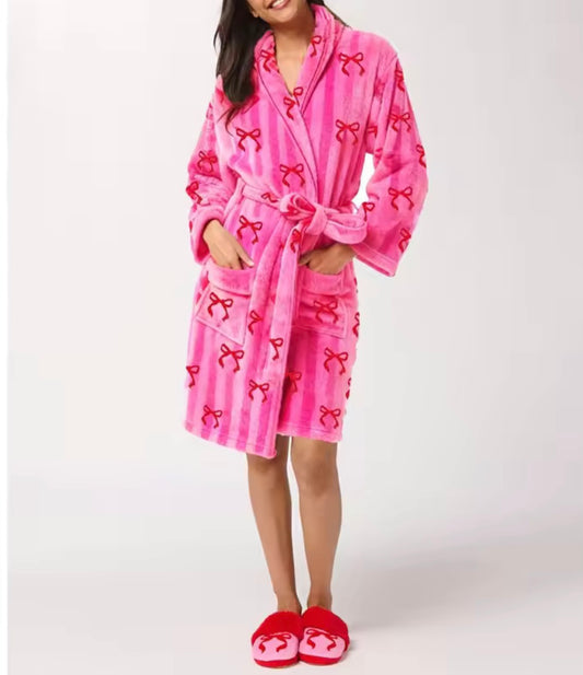 Pretty in Bows Cosy Robe” 🎀🩷