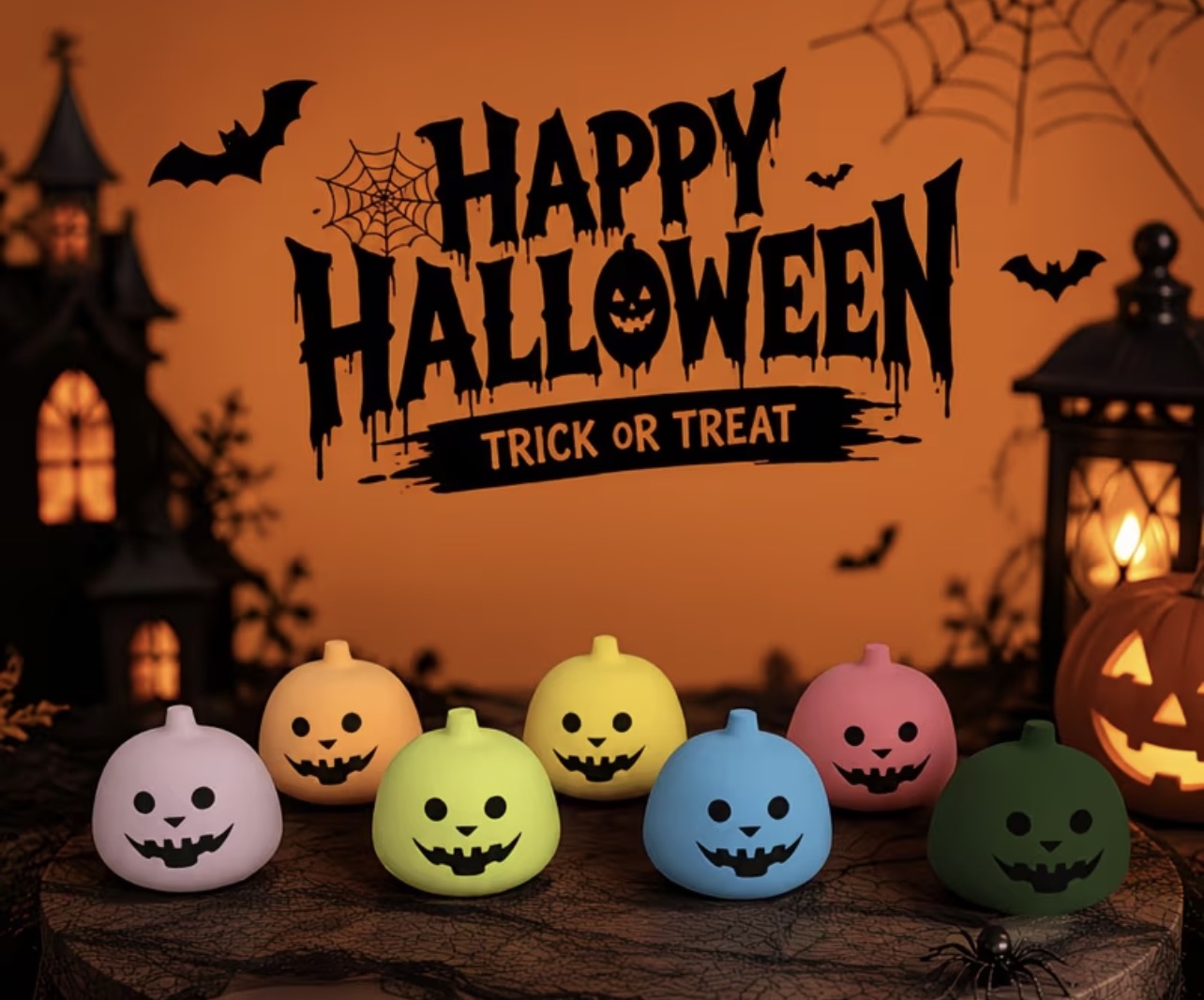 6 pcs Halloween beauty blender