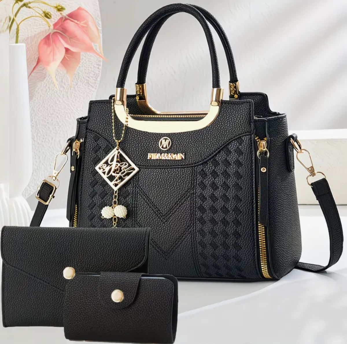 Luxe Elegance 3-Piece Handbag Set – Available in 5 Colours