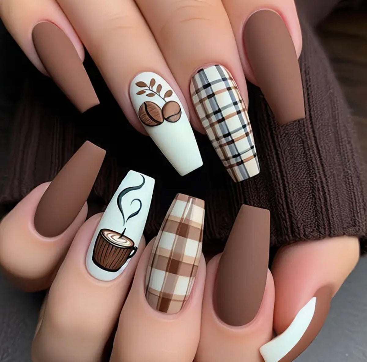 Autumn style nails
