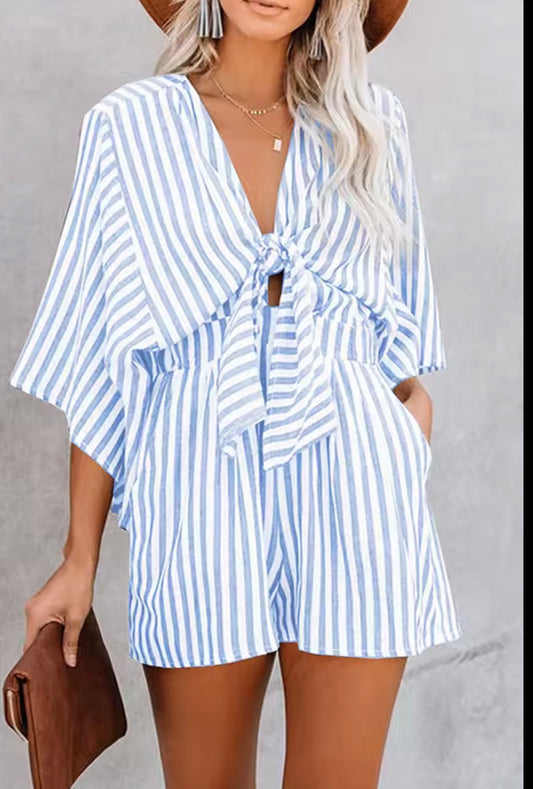 Stripped jumpsuit