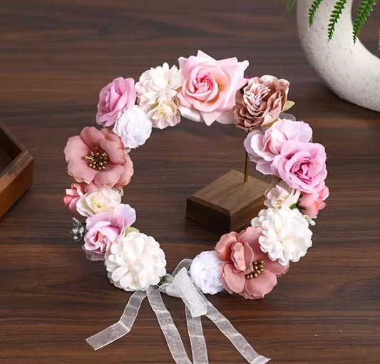 Pretty hair wreath