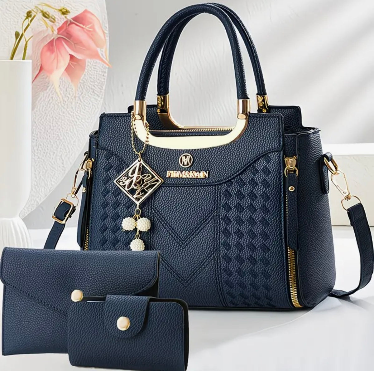 Luxe Elegance 3-Piece Handbag Set – Available in 5 Colours
