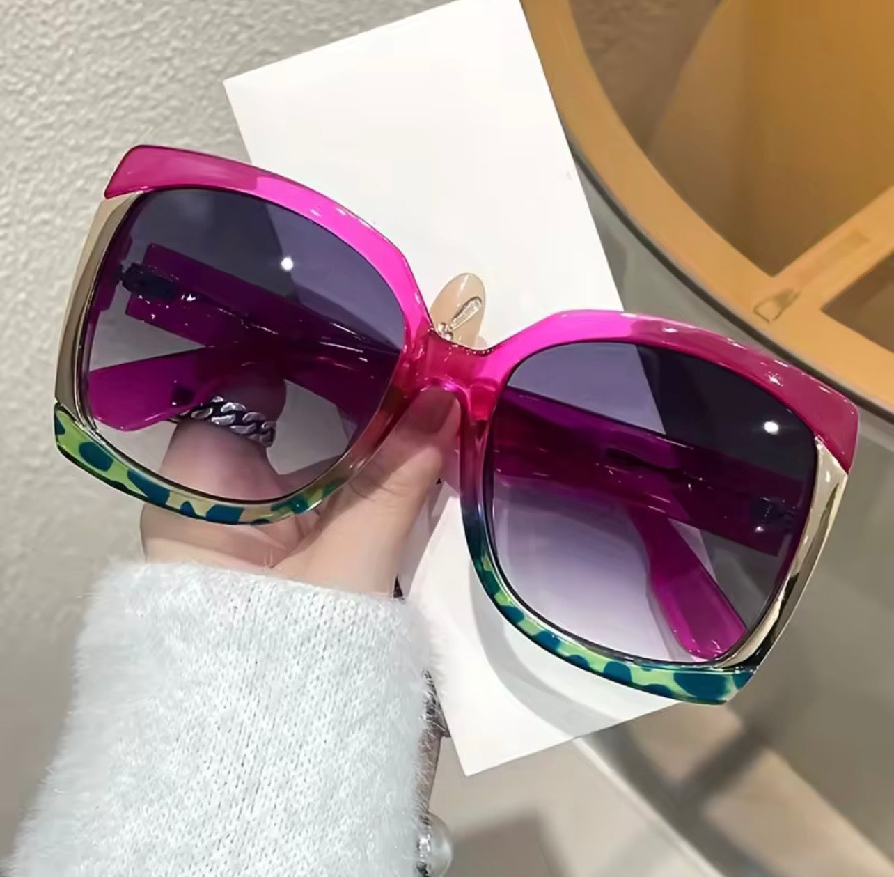 2026 oversized square sunglasses