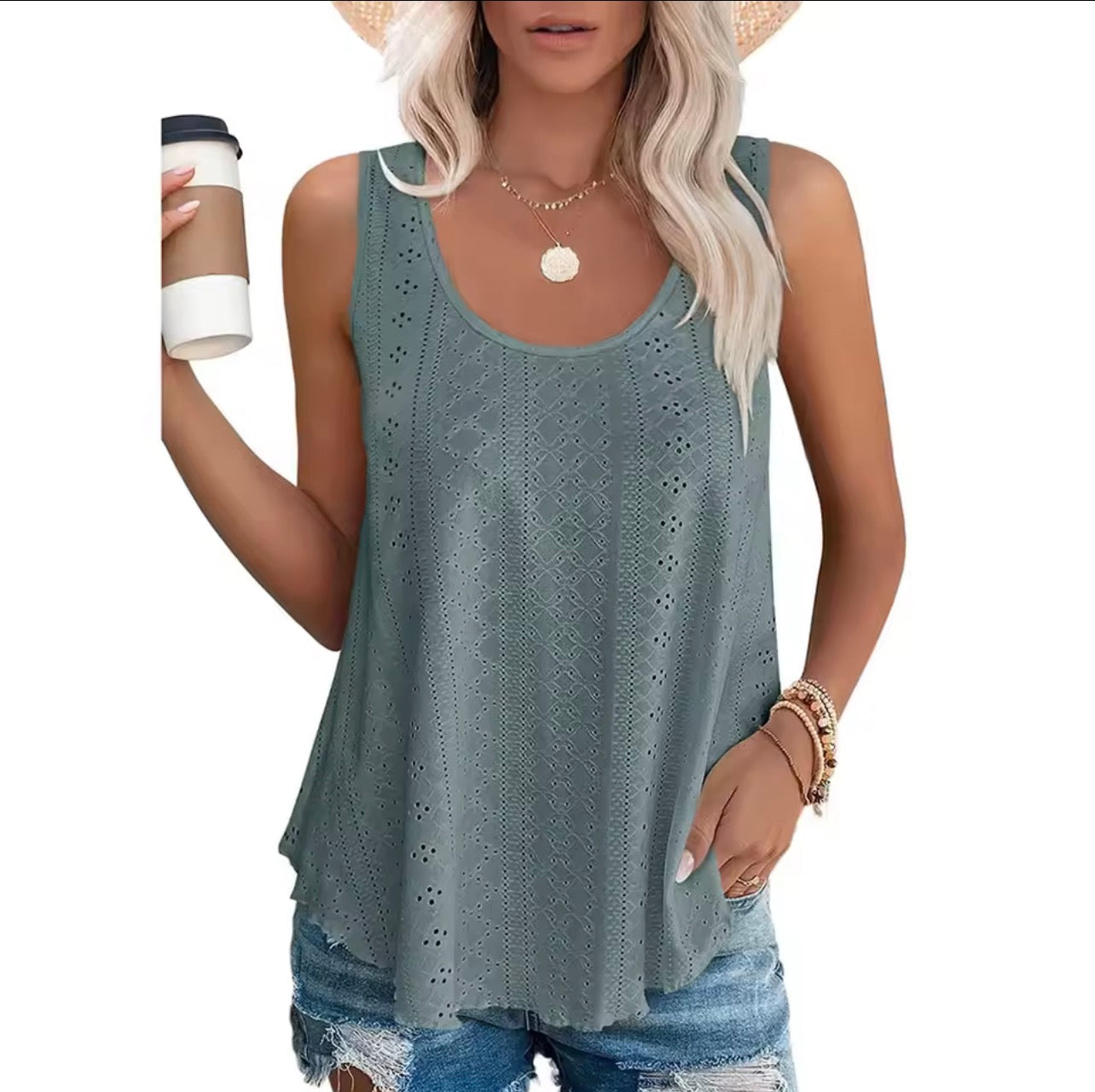 Boho cami top