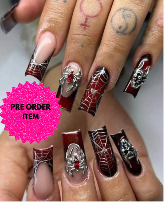 Halloween press on nails