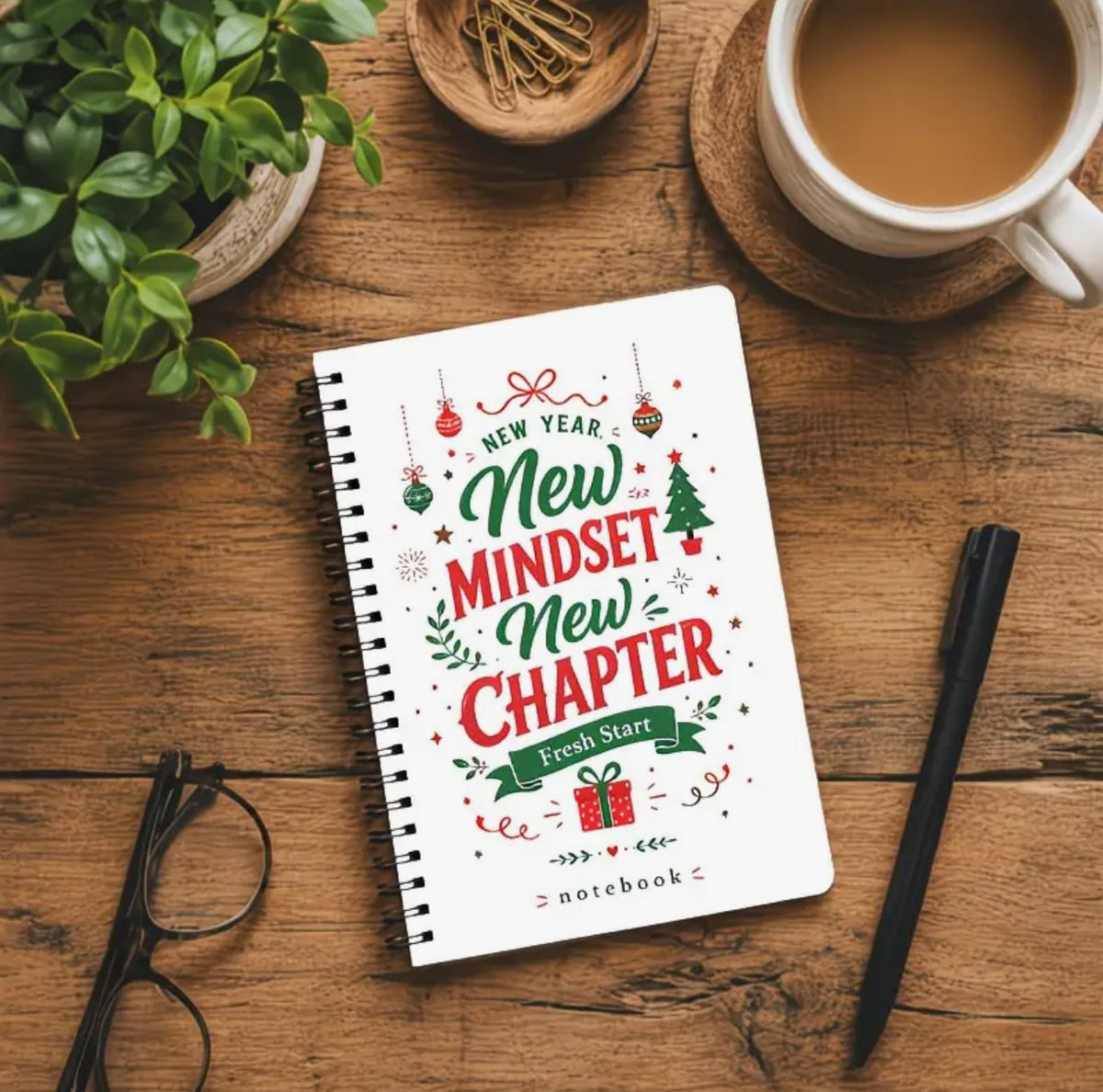 New Year, New Mindset Notebook ✨